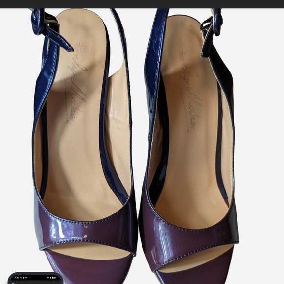 Only Navy and Purple Women's Heels - Picture 8 of 8